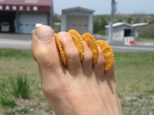 Worlds Most Cheesy Feet...Ever...!!!